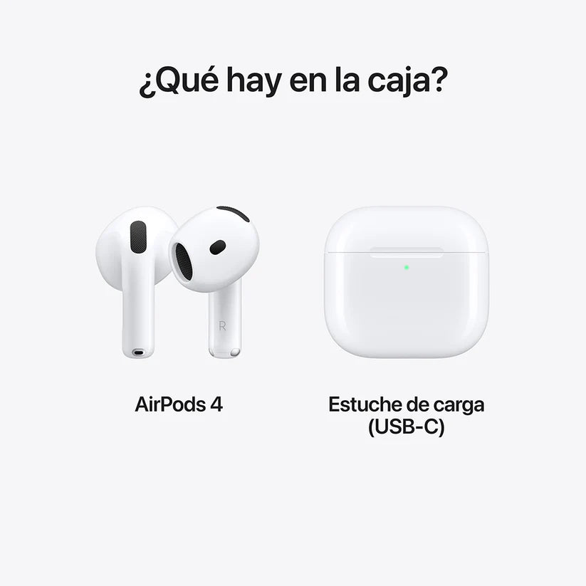 Airpods 4 Originales - Cancelacion Activa De Ruido