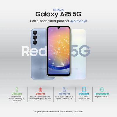 Celular Samsung Galaxy A25 6 Gb Ram 5G