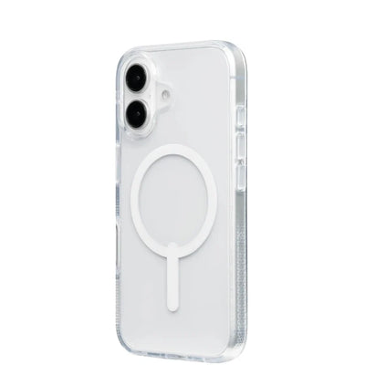 Estuche protector Space MagSafe transparente para iPhone 16
