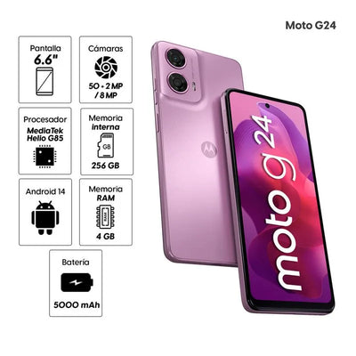 Celular Motorola G24 4 Gb Ram
