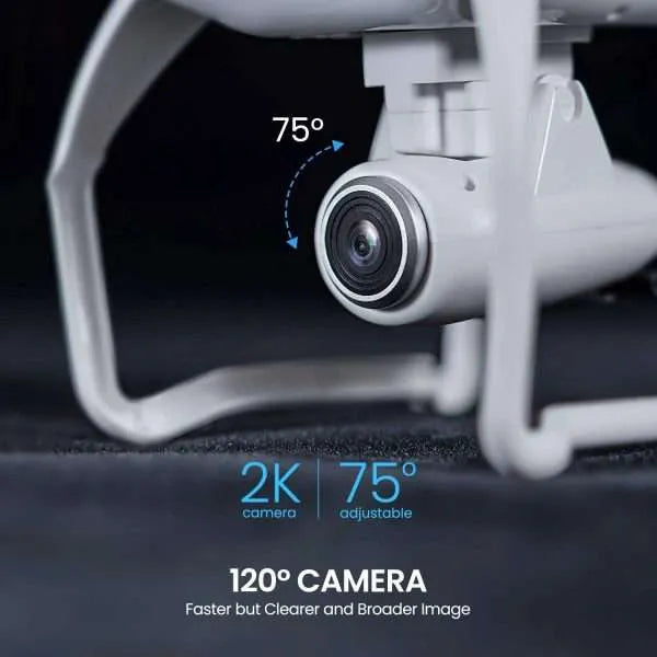 Drone Con Cámara De 2K Con Wifi En Vivo Y Retorno Automático