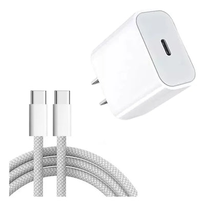 Cargador Completo Original Apple 20W Tipo C A C