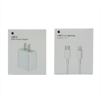 Cargador Completo Para iPhone 20W Carga Rápida Original