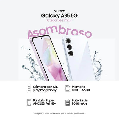 Celular Samsung Galaxy A35 8Gb Ram 5G Color Claro