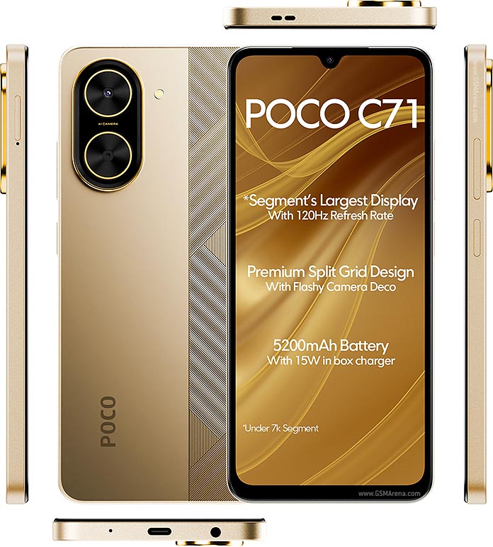 Celular Poco C71 4/128GB